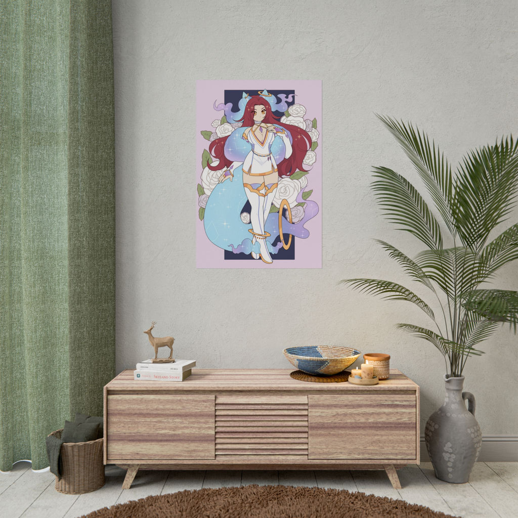 bluenovavtuber "Flowers" Poster