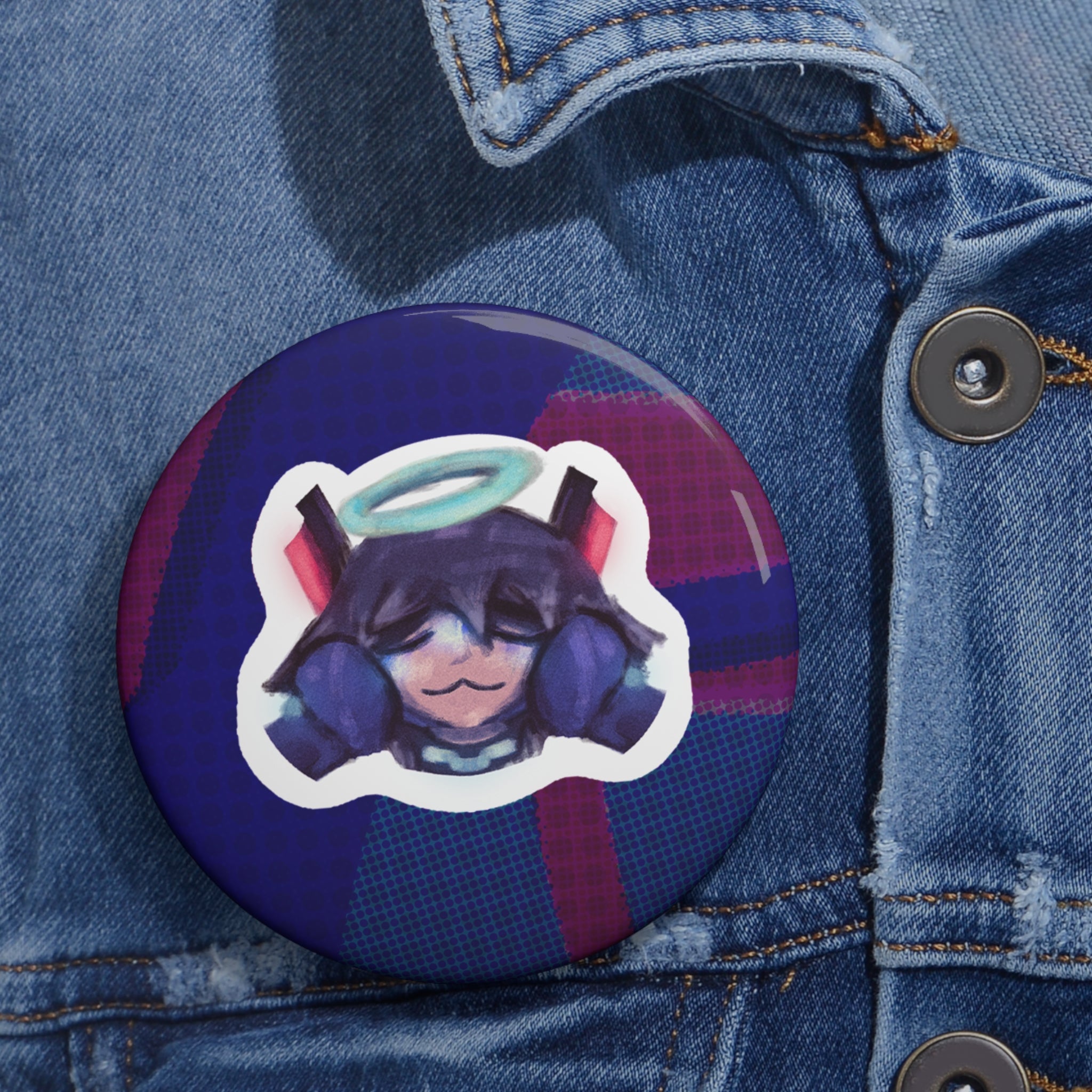 ZieglerByte "Peaceful" Button Pin
