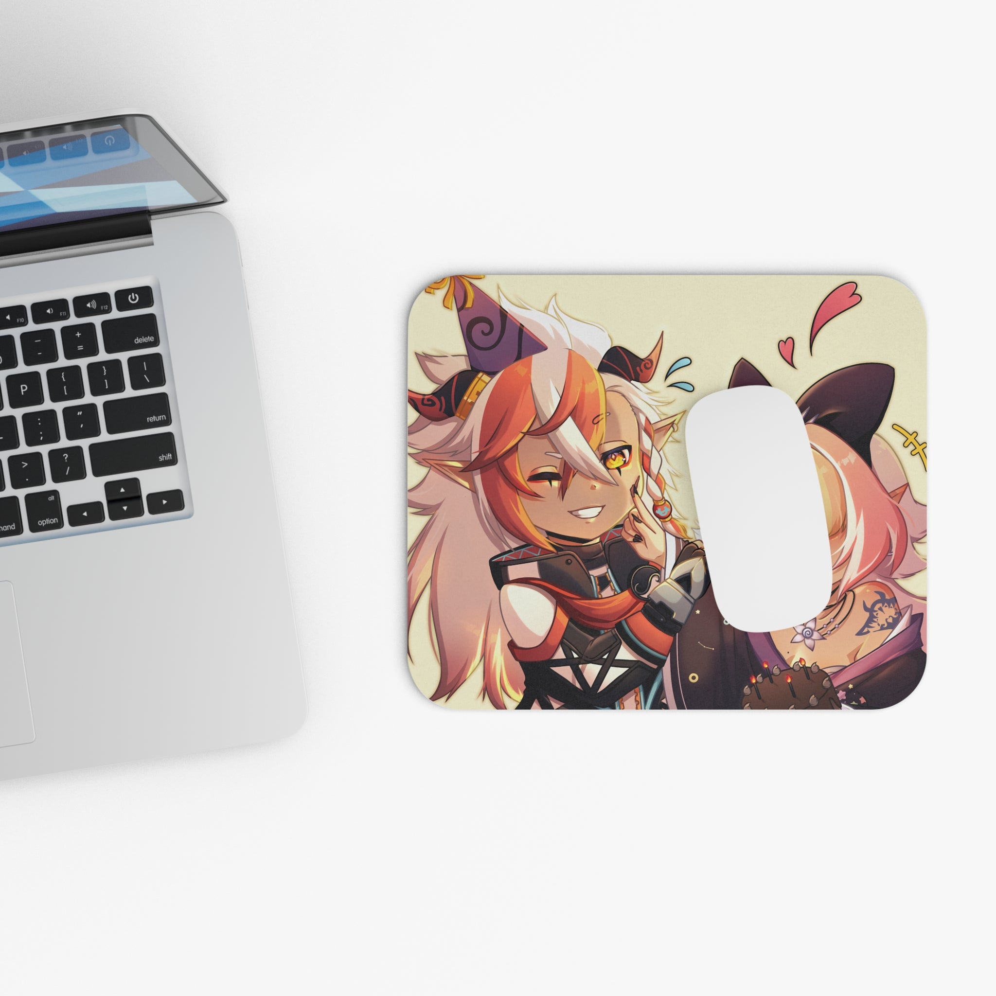 Twyla Styx & Ras Mousepad