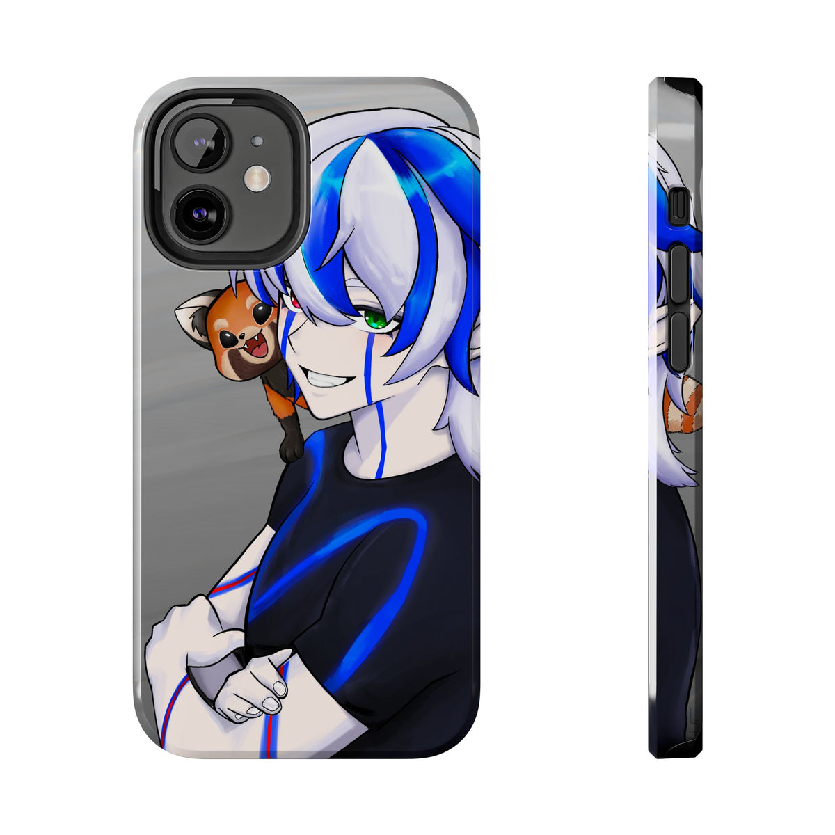 Ray Xash "Red Panda Companion" Phone Case