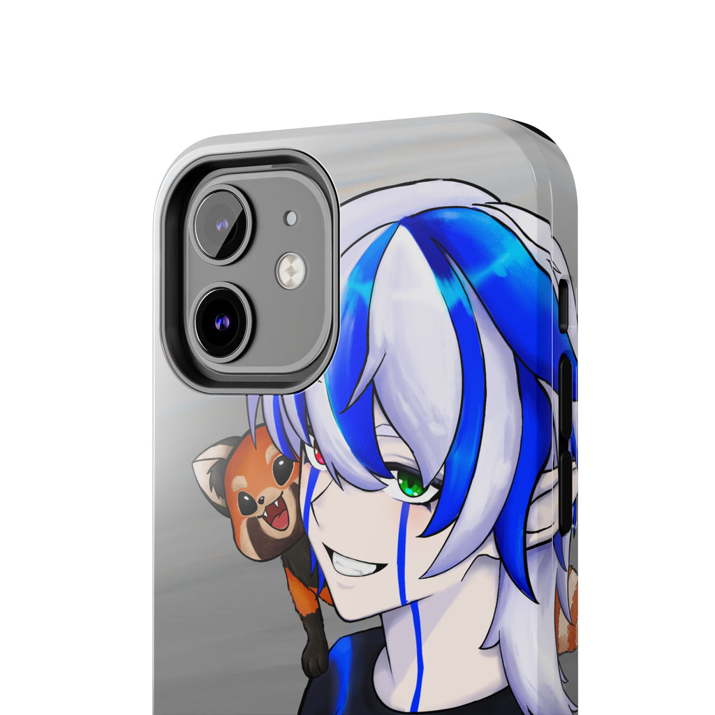 Ray Xash "Red Panda Companion" Phone Case