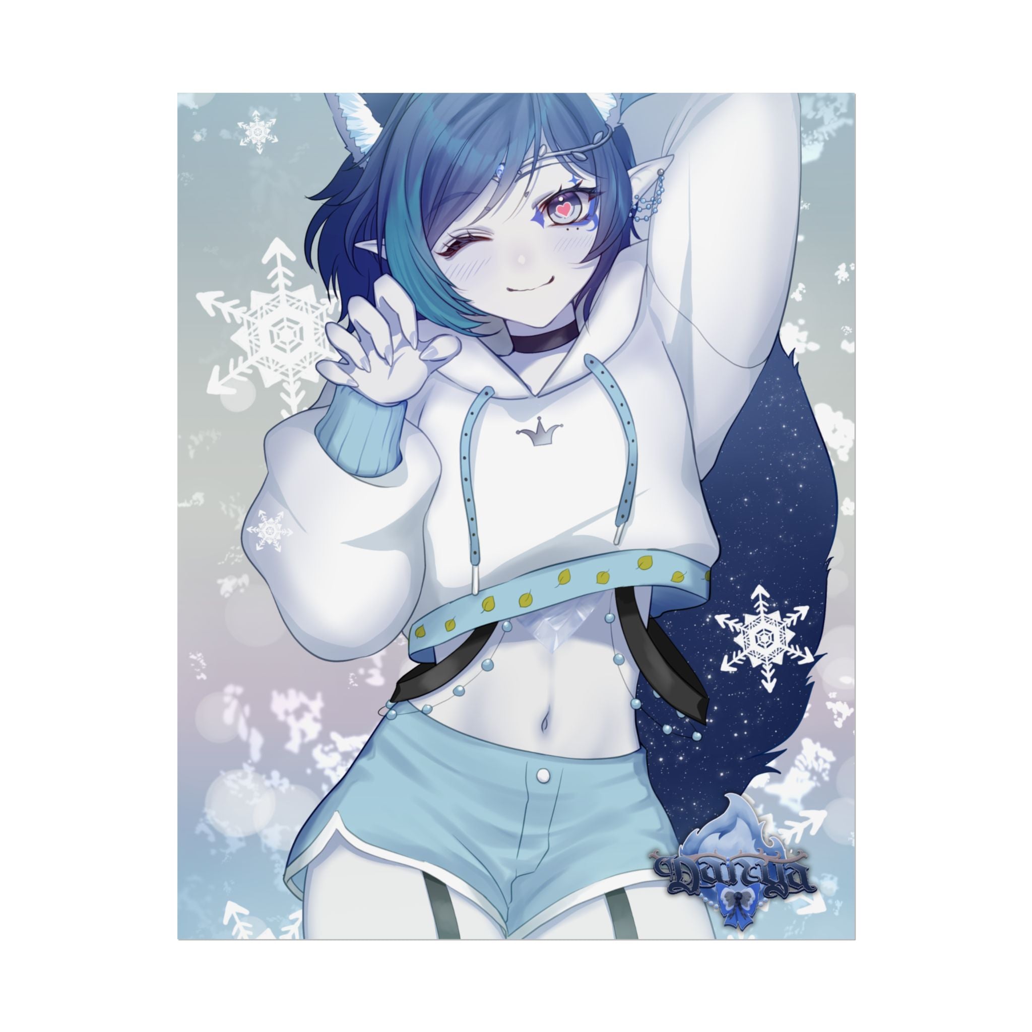 Danya "Frozen Sparkle" Poster