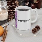 KatDragonz Stained Glass White Mug