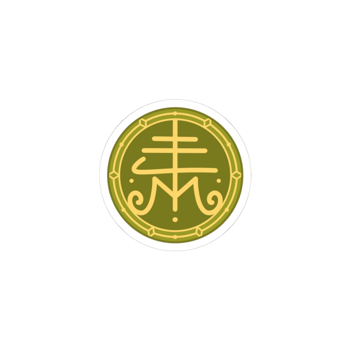 Zeohda Wolarian Sigil Sticker
