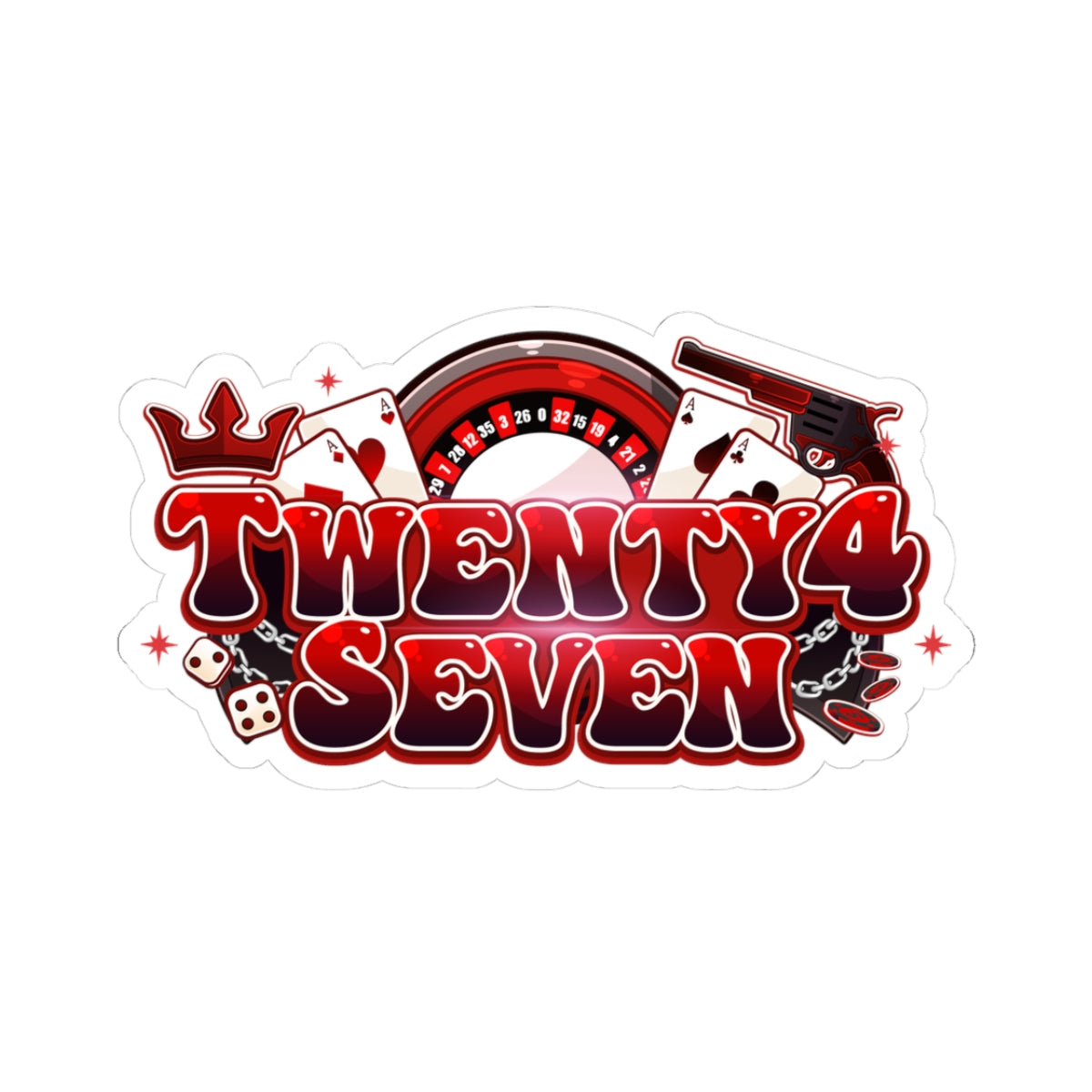 Twenty4Seven "Logo" Sticker