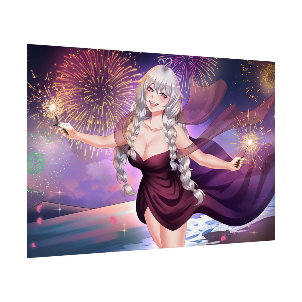 Marruwuchan "Fireworks" Poster