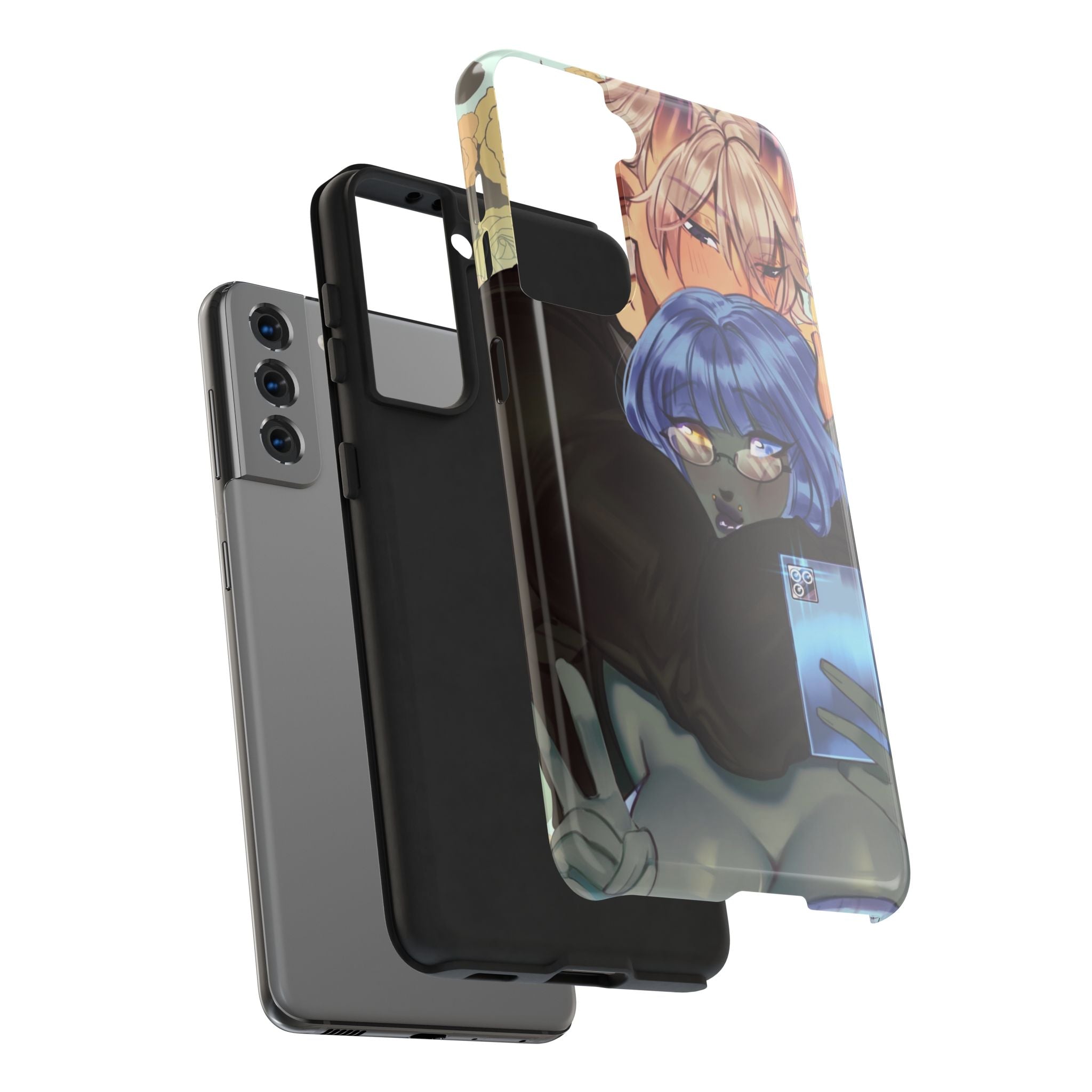 BasicallyVal "Selfie" Tough Phonecase