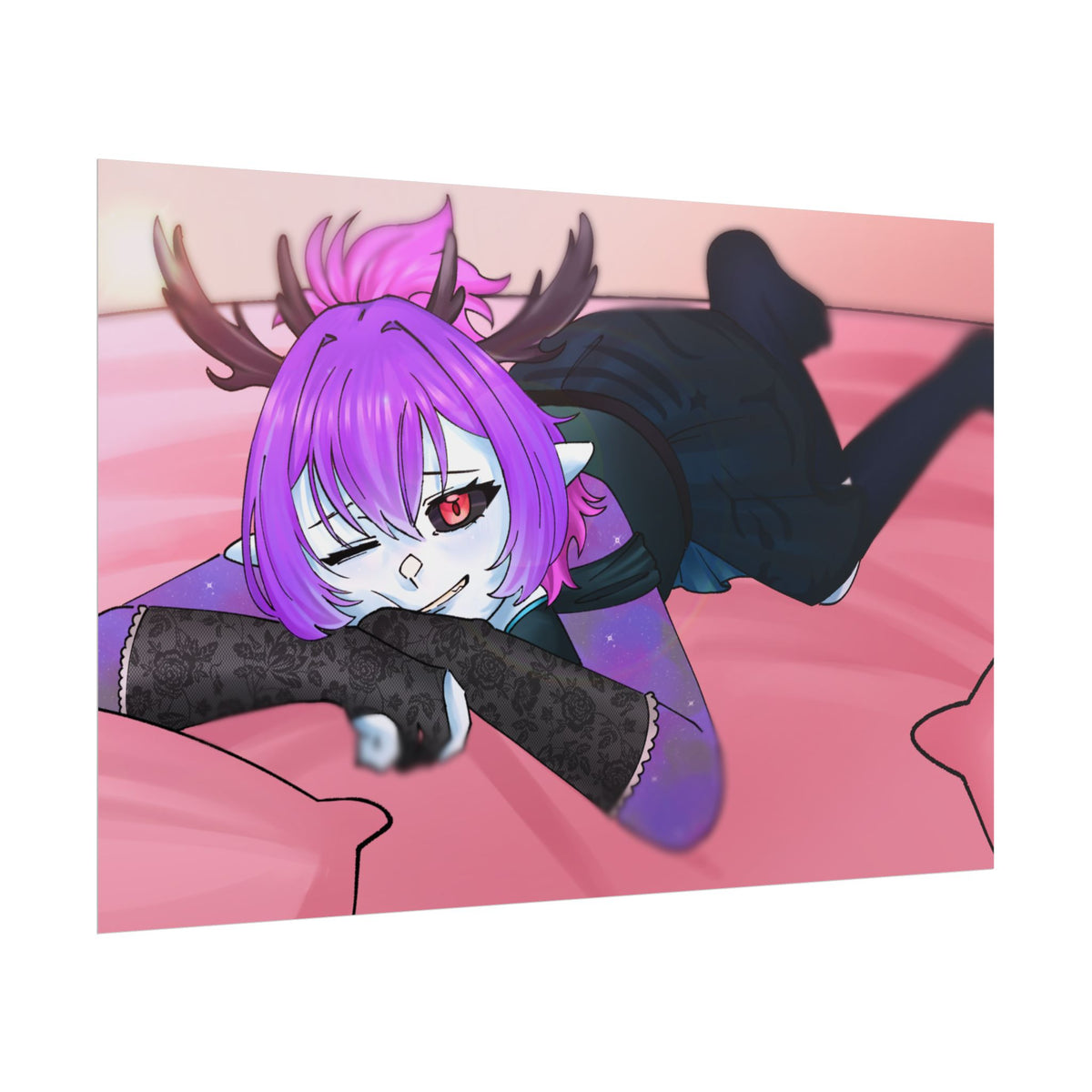 NosAsrai "Laying Down" Poster
