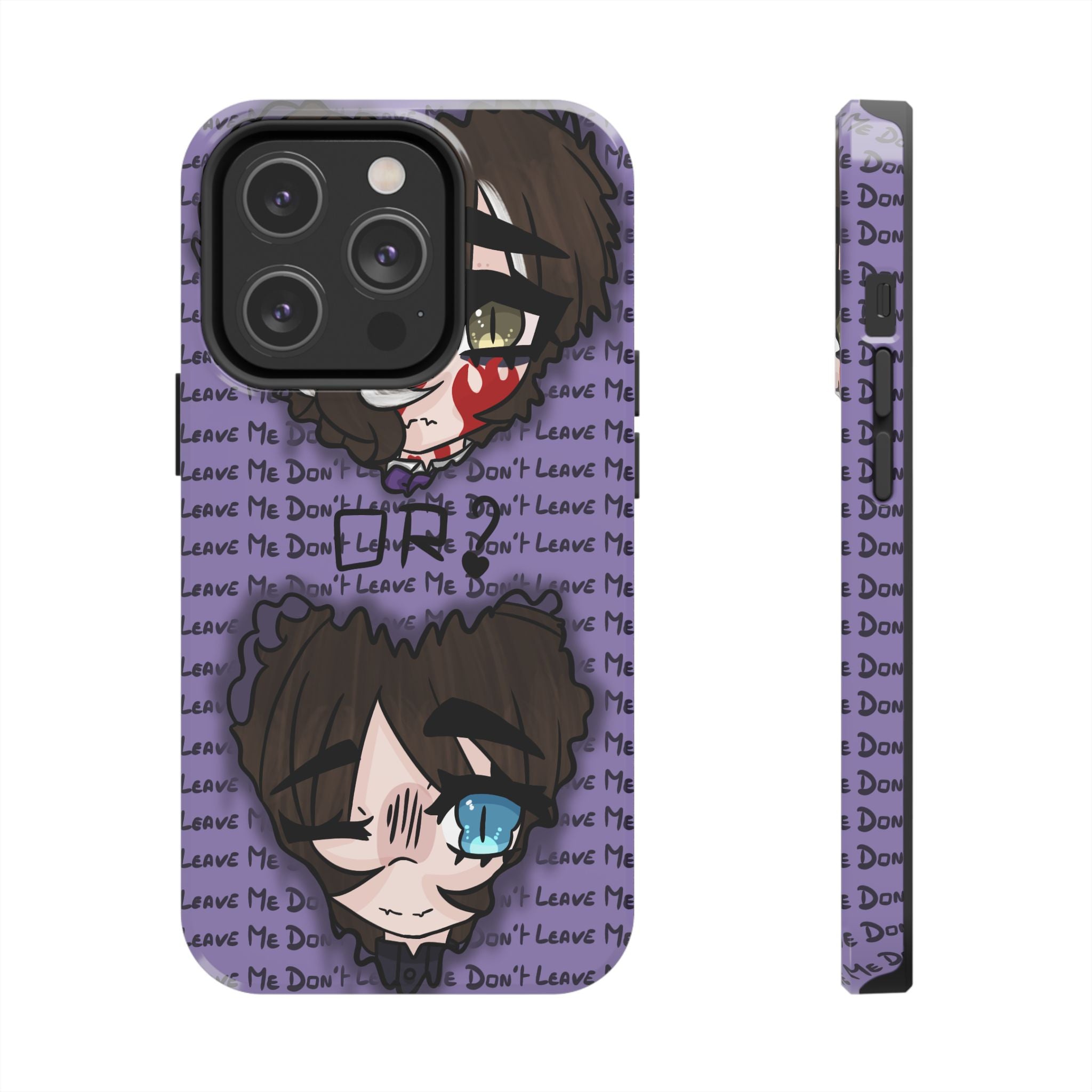 Renée Lysobore "Me or Them" Phone Case