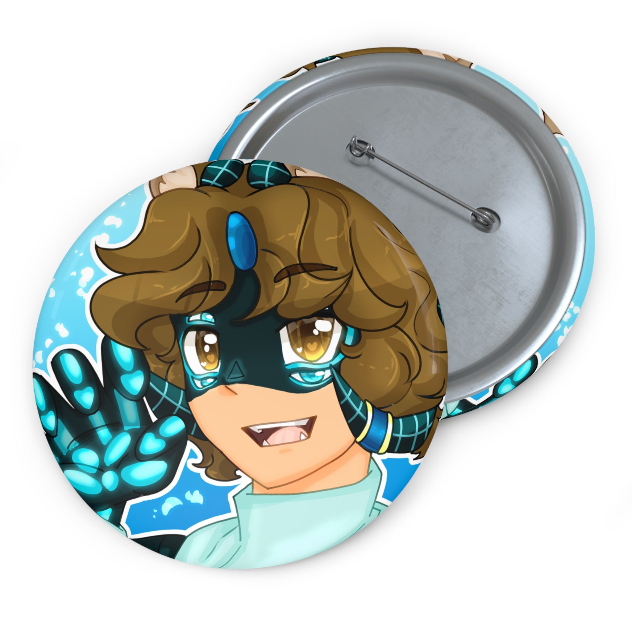PercyEverett Button Pin - KatDragonz