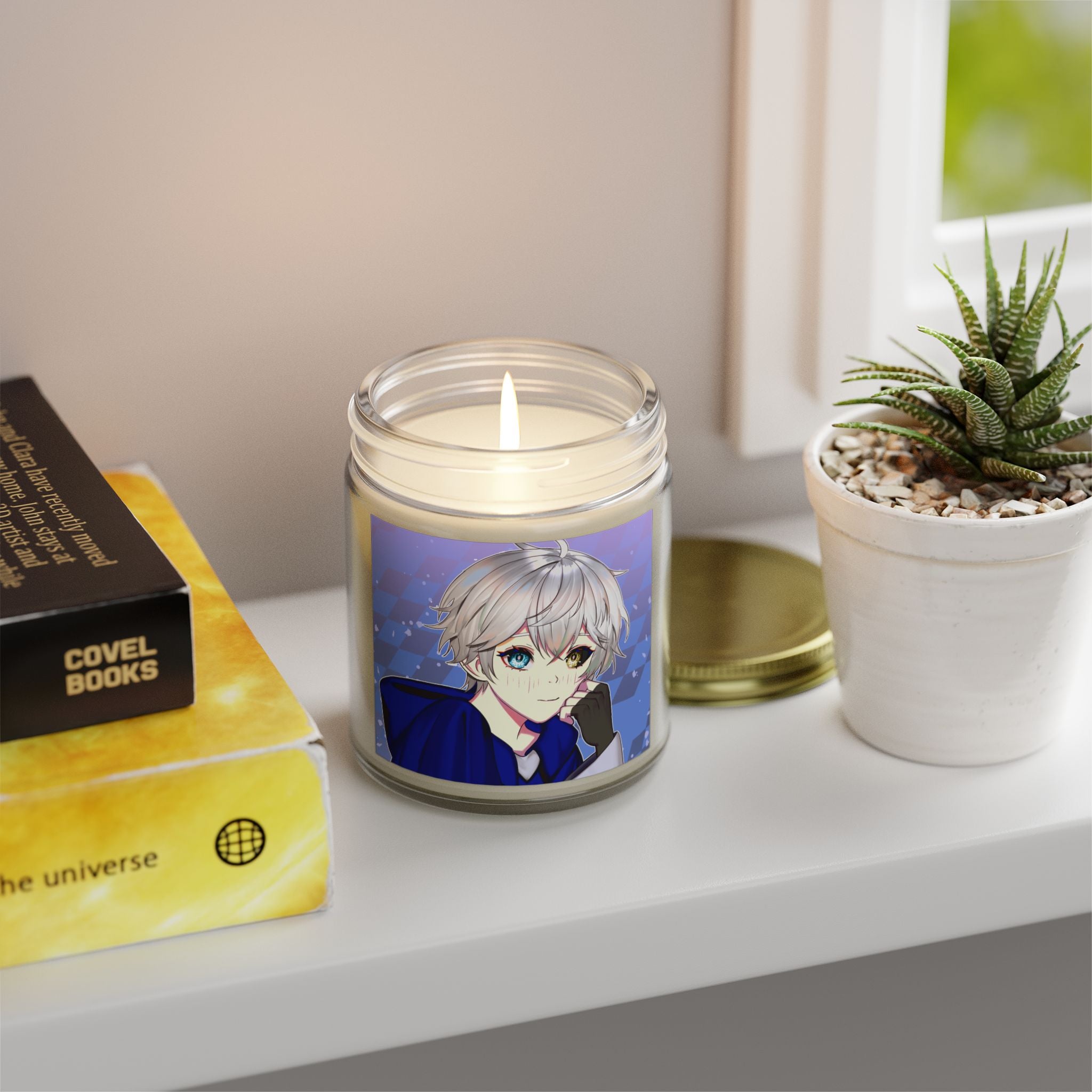 Azure “Staring” Scented Candle