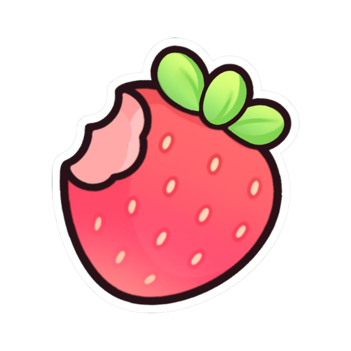 Rikowanloo "Bite Me" Sticker