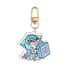 EggieWeggie "Sip with Text" Keychain