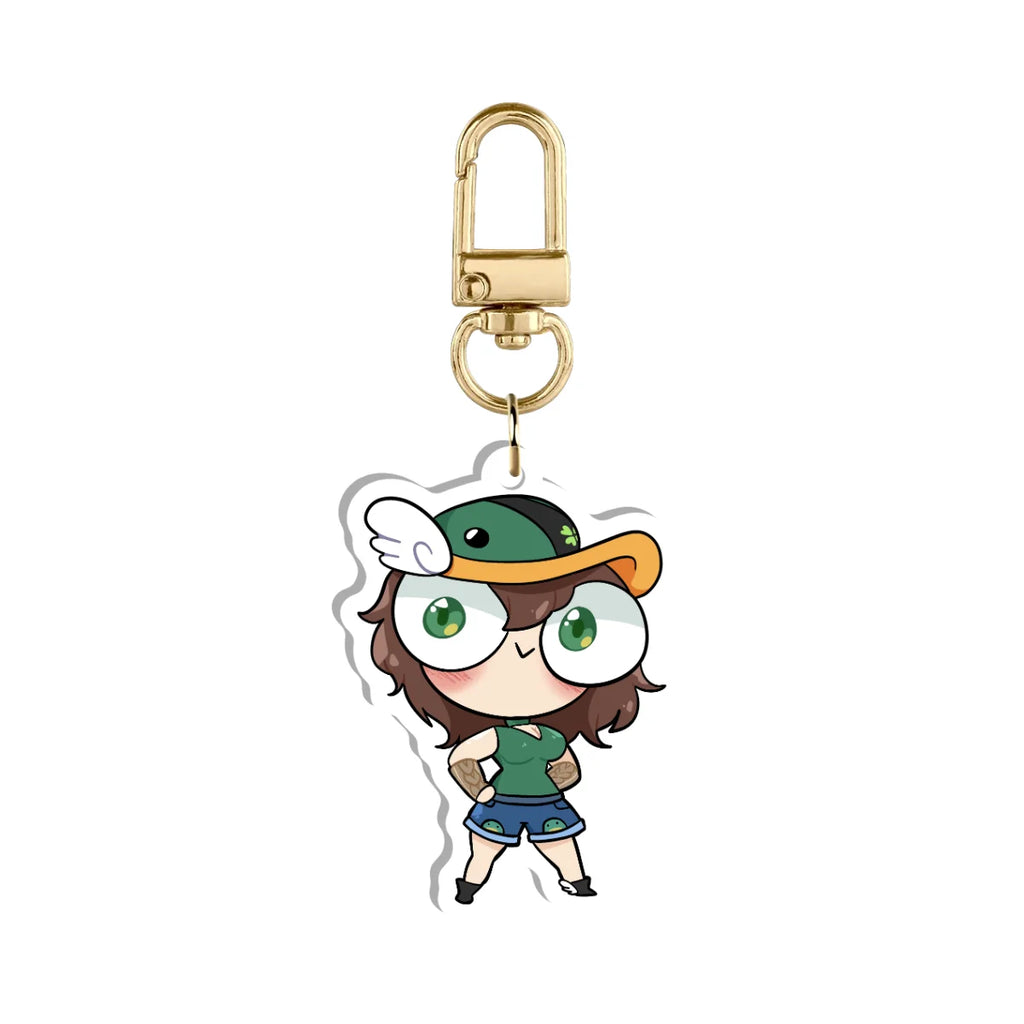 CloverLeDuck Keychain
