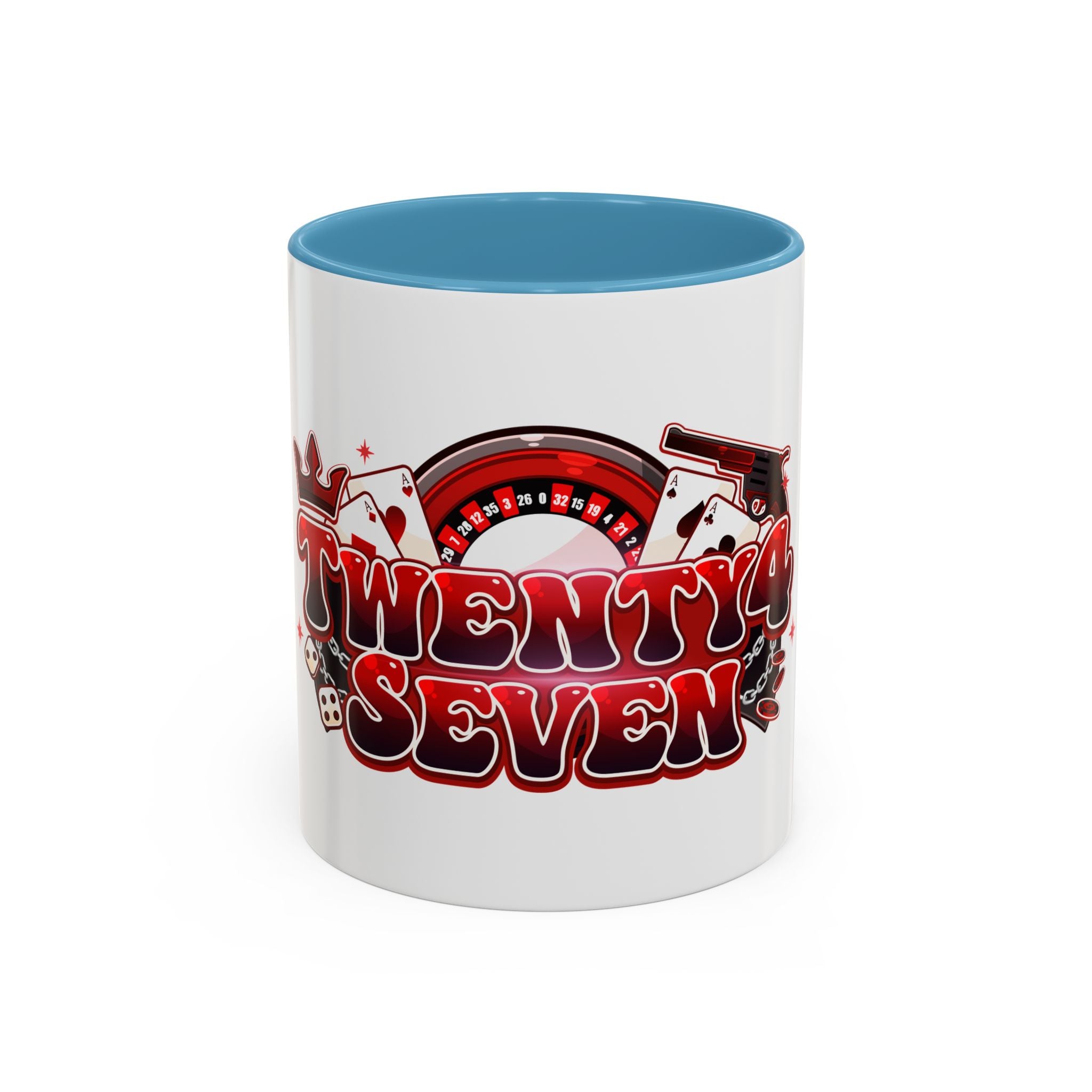 Twenty4Seven "Logo" Accent Mug