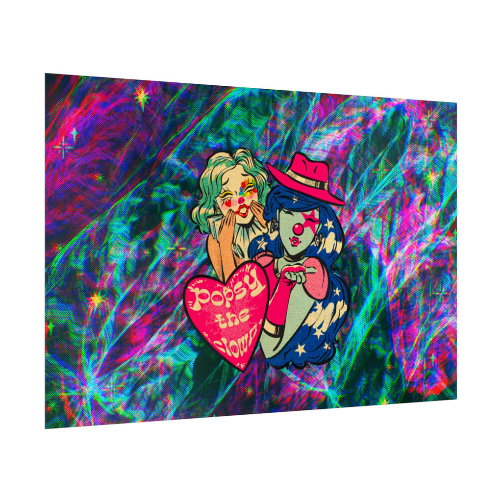 PopsyTheClown "ArtPopsy" Poster