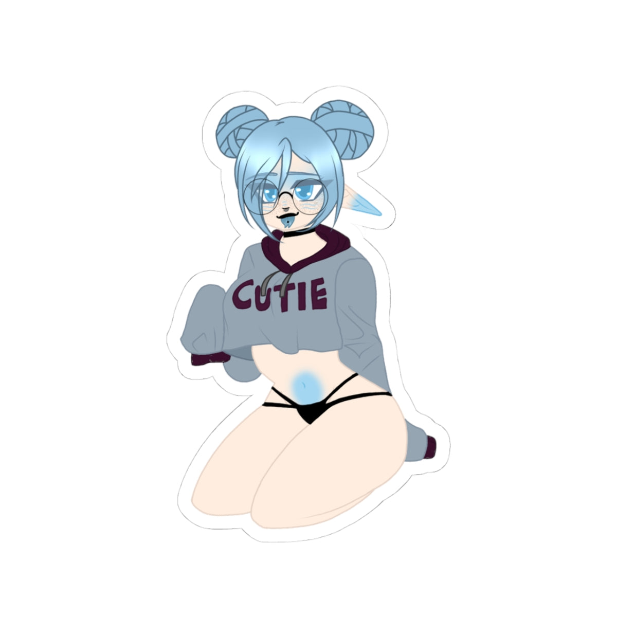 ALocalBlueberry "Cutie" Sticker