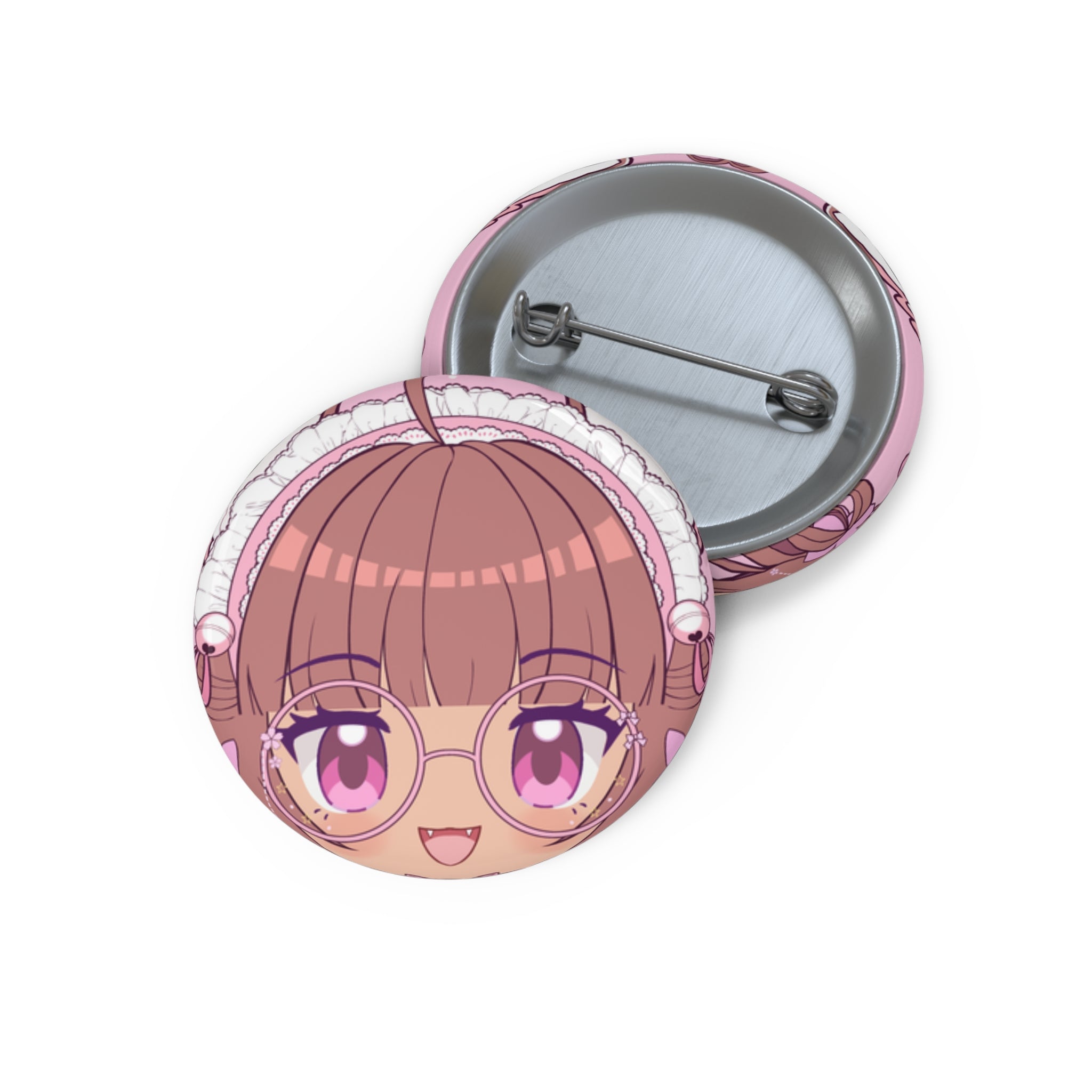 Momoka "Chibi" Button Pin