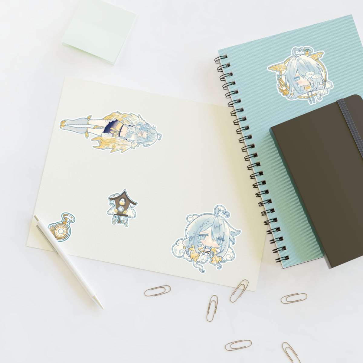 SnowyYuma Sticker Sheet