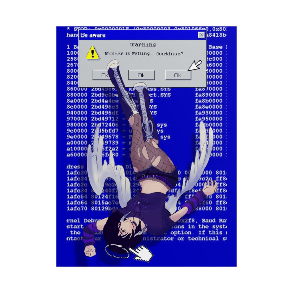 winteris2tired "winteris404'd" Poster