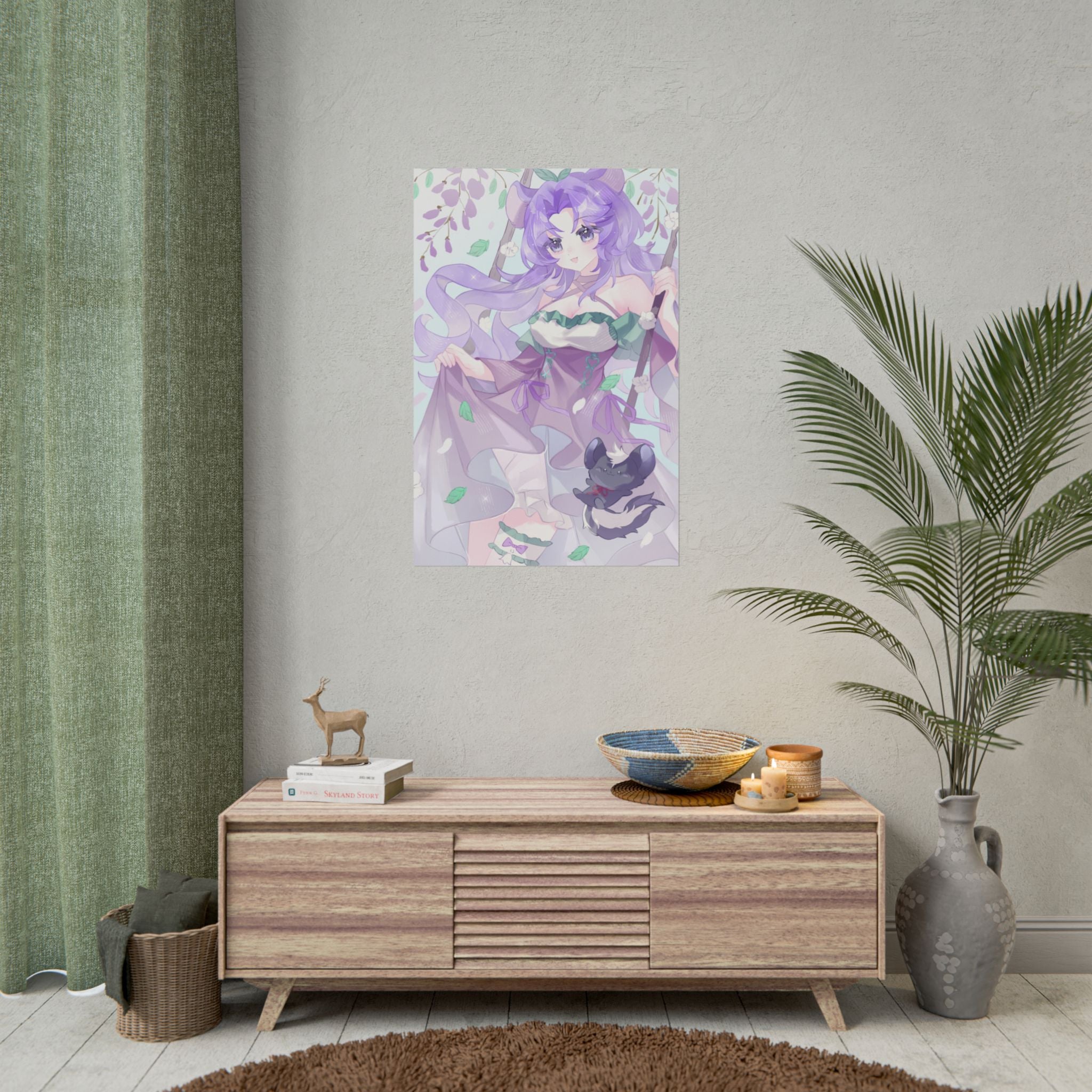 verbenavt "Petals Falling" Poster
