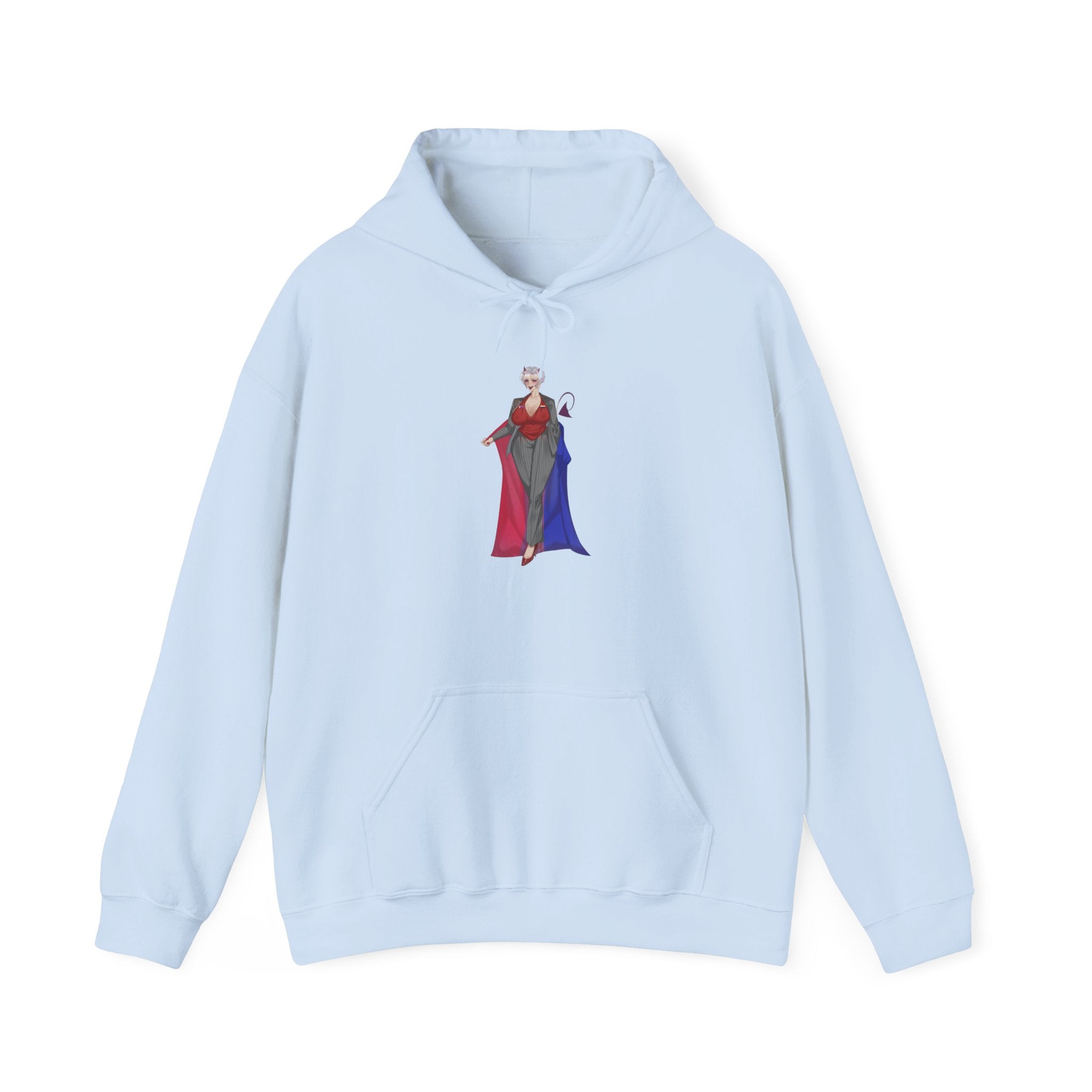 BasicallyVal "Red and Blue" Hoodie