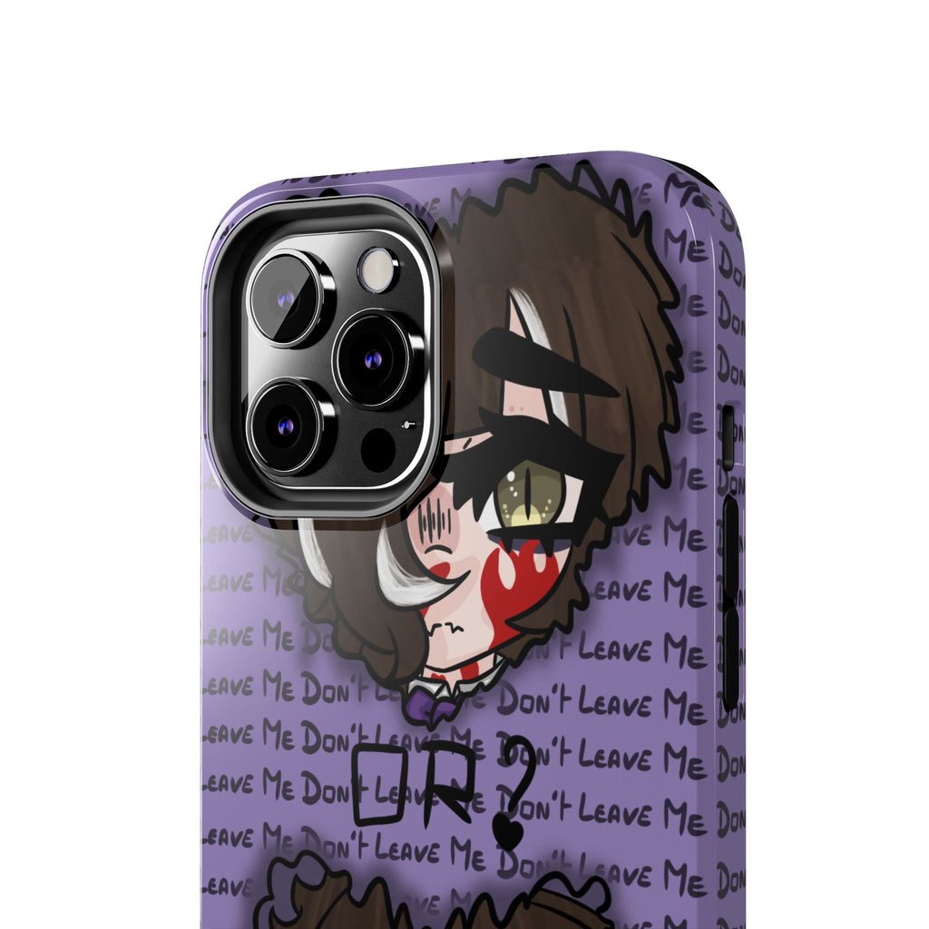 Renée Lysobore "Me or Them" Phone Case