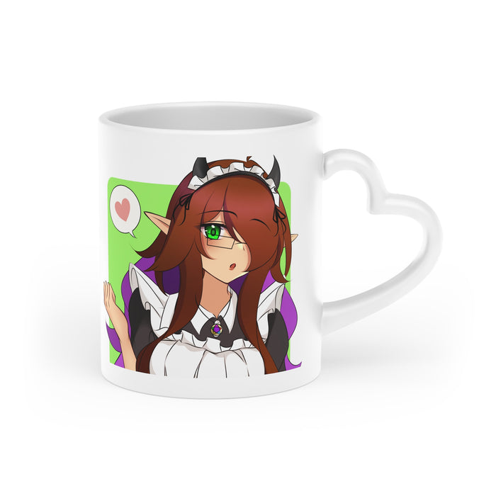 Master of Mischief Heart Mug