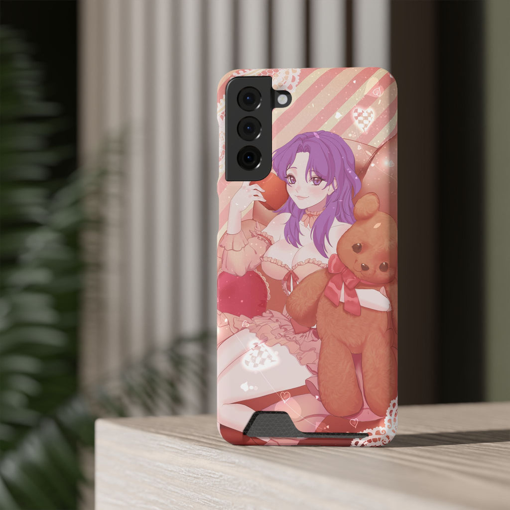 Angelica Phone Case With Card Holder