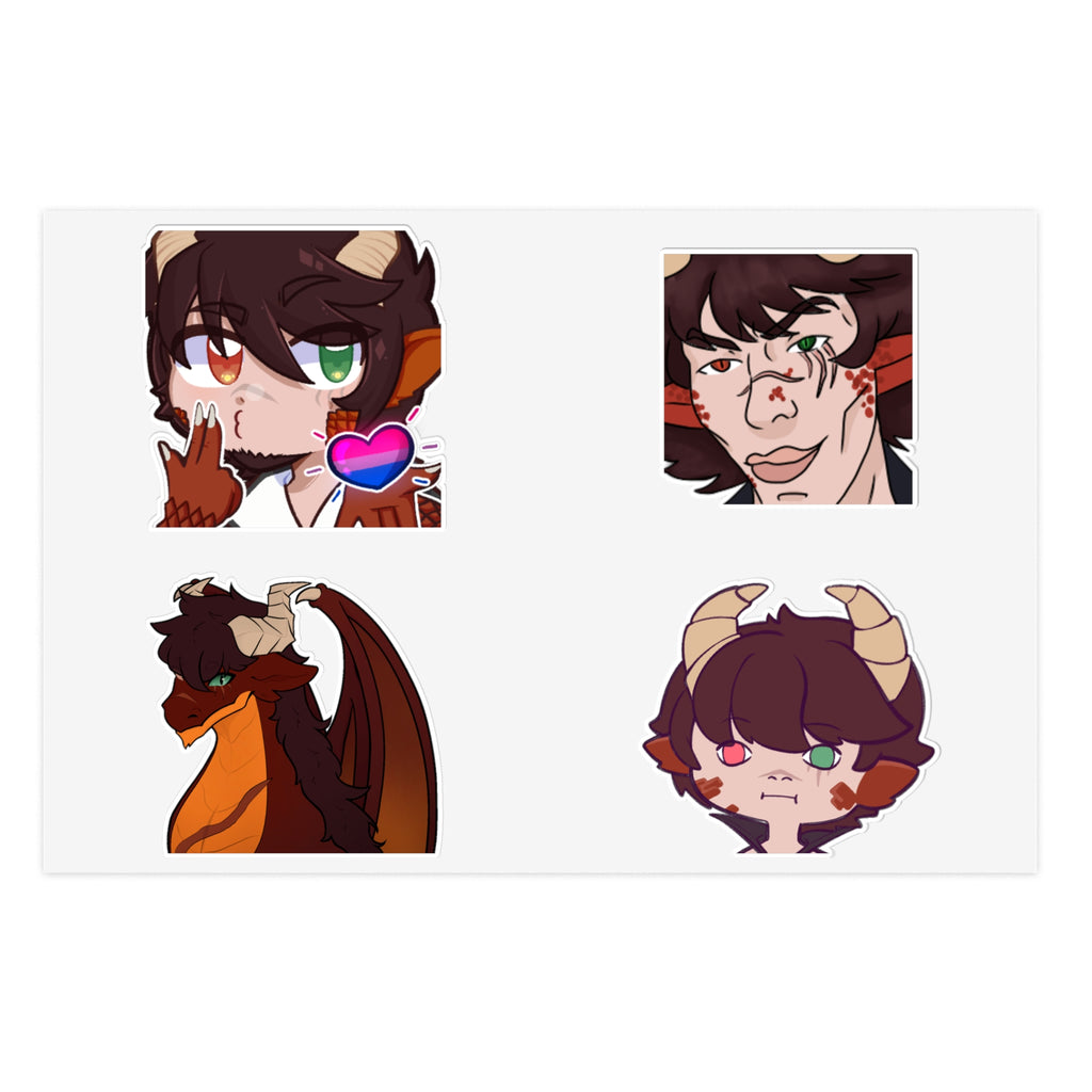 reddragon69069 Sticker Sheet