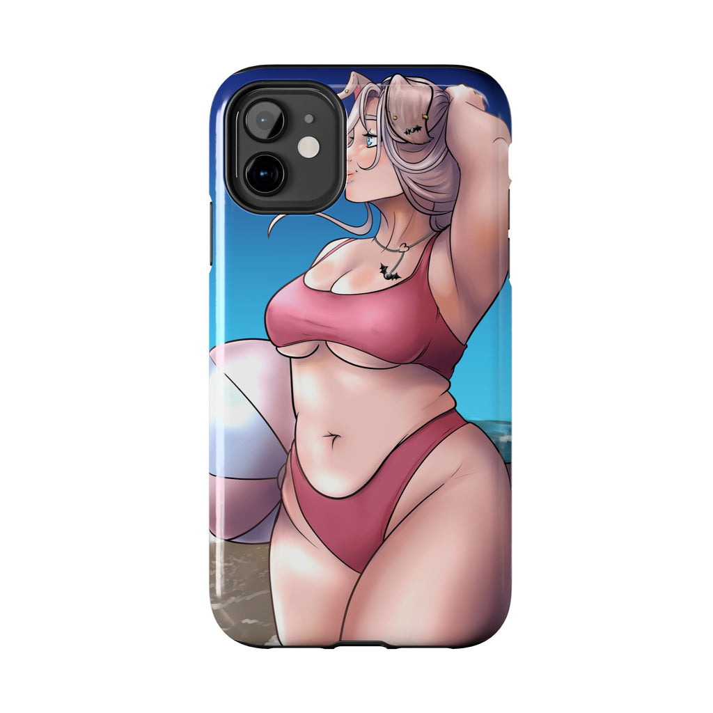 Luna Rainn "Beach Pup" Tough Phone Case