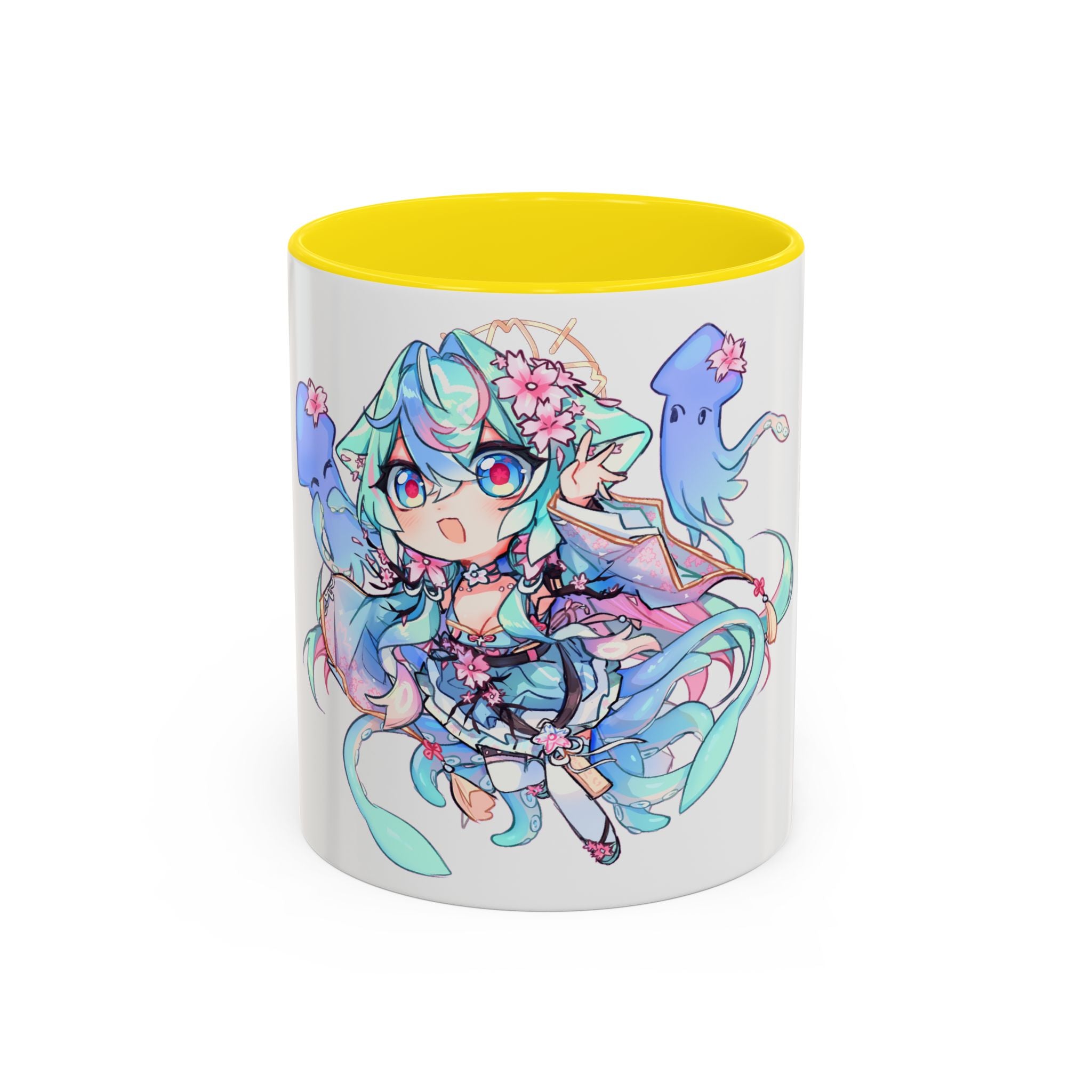 Eggie Weggie "Squid Friends" Accent Mug