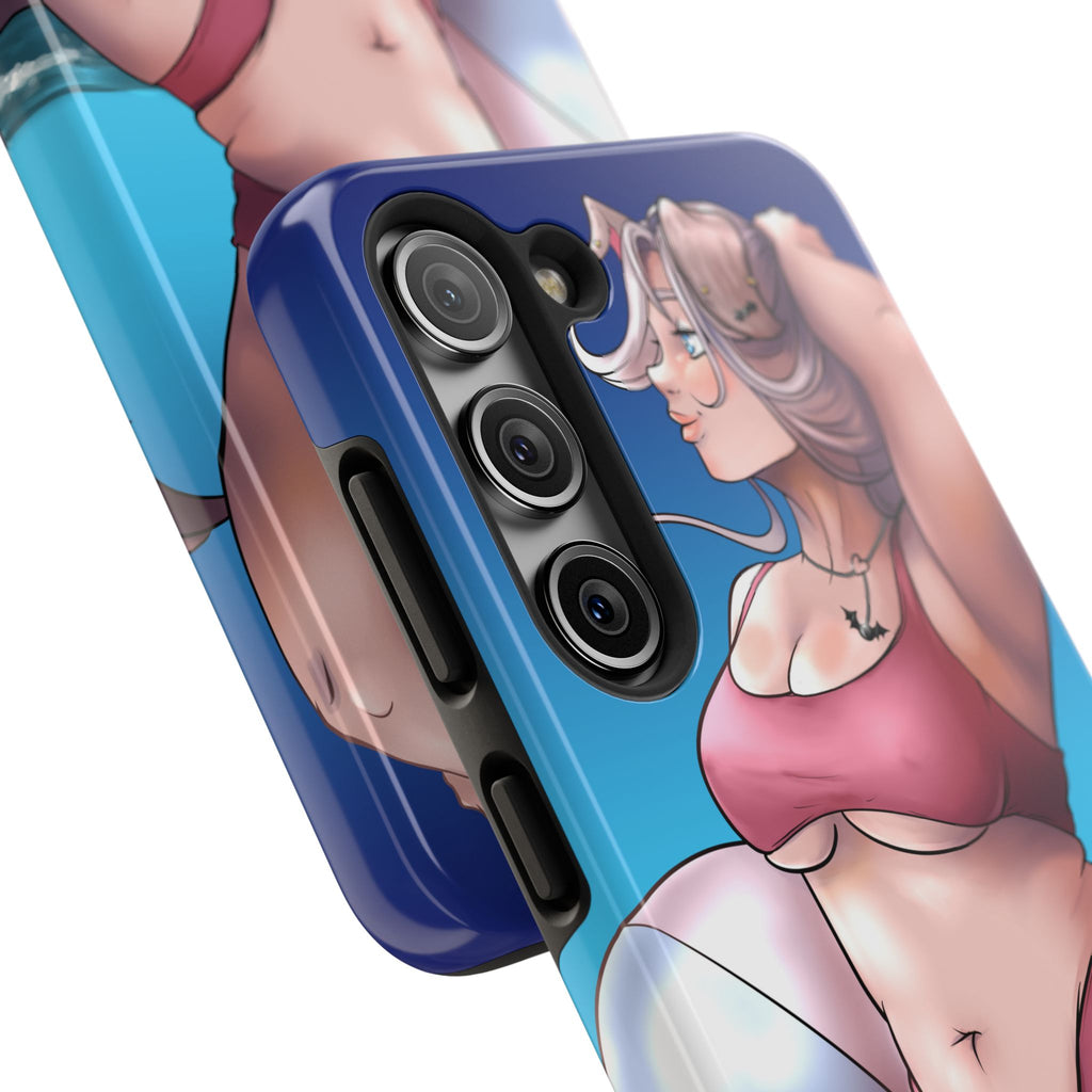 Luna Rainn "Beach Pup" Tough Phone Case