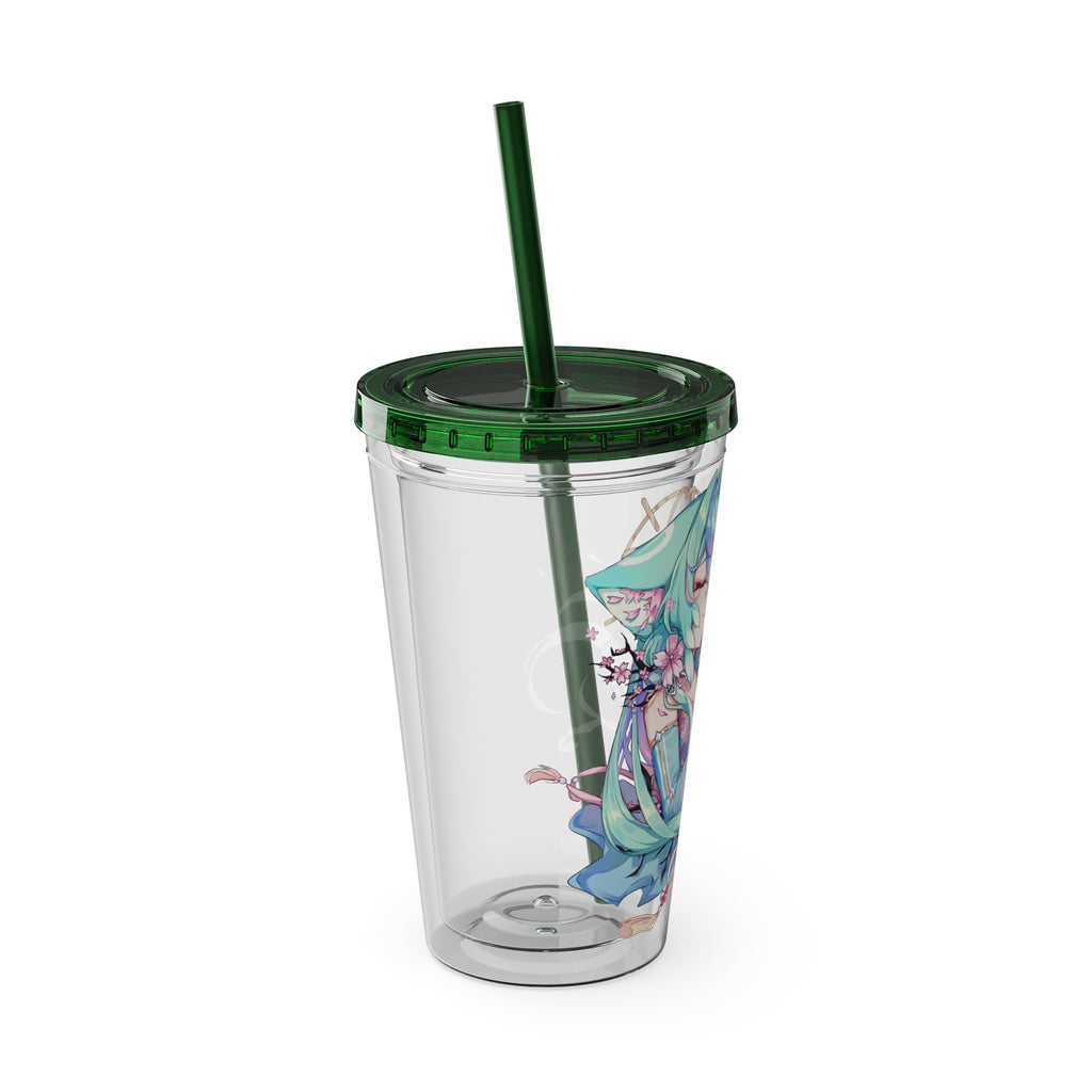 EggieWeggie "Cherry Blossom" Acrylic Tumbler