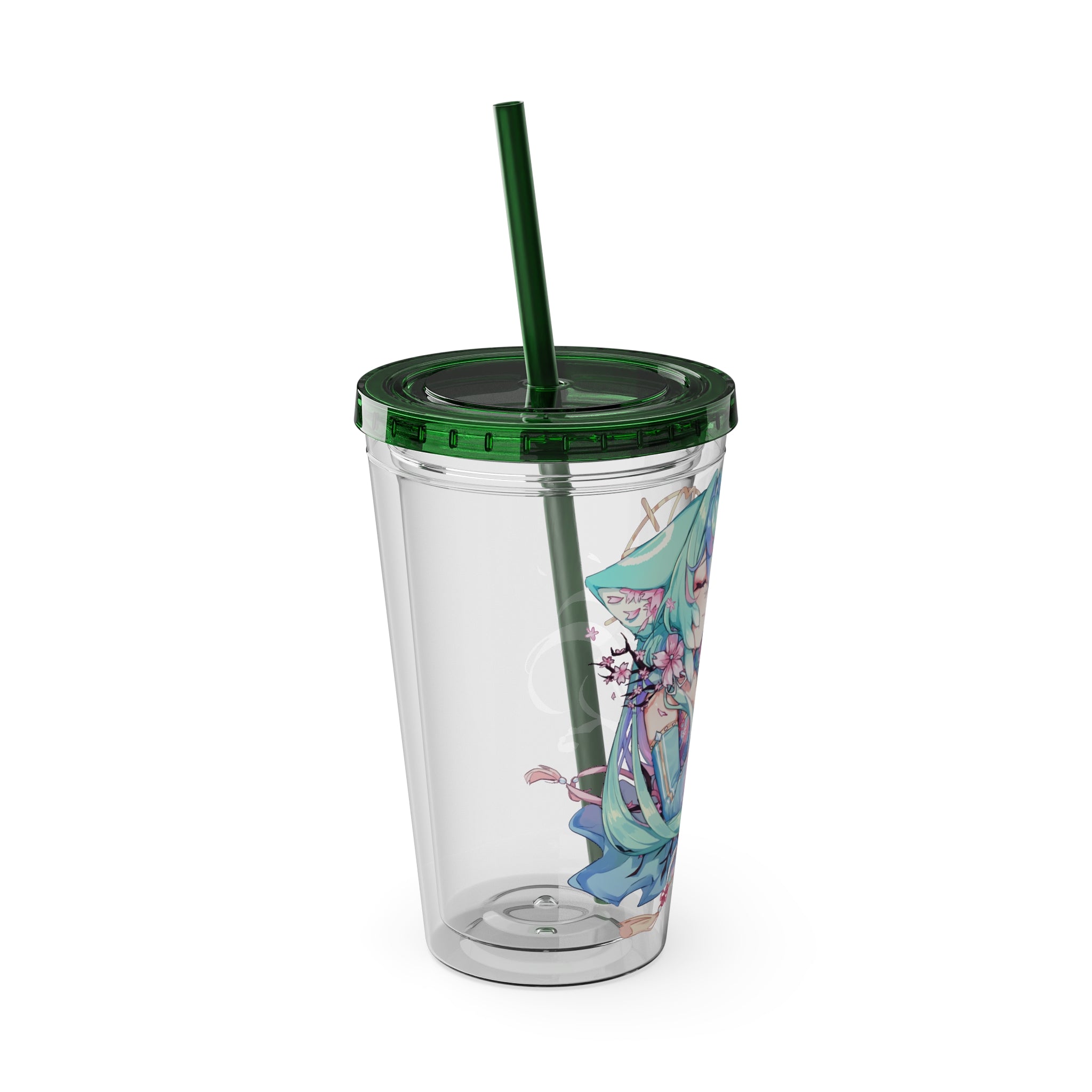 EggieWeggie "Cherry Blossom" Acrylic Tumbler