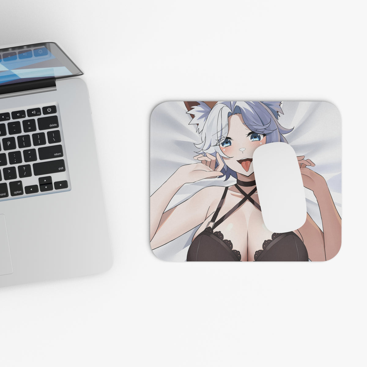 hauntedcorgi "Tongue Out" Mousepad