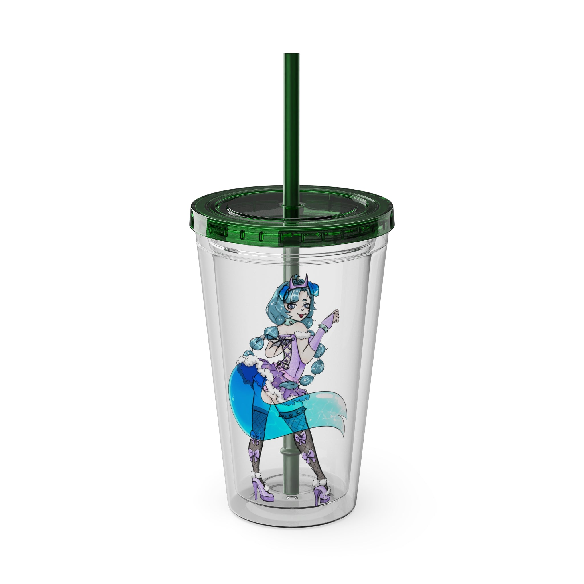ShinyTinsel "Cheeky" Acrylic Tumbler