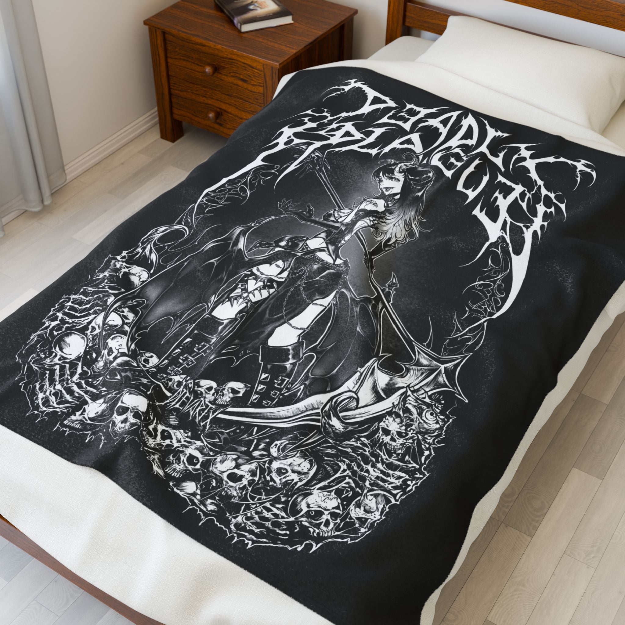 Deadly_Plague "Reaper's Collection" Plush Blanket
