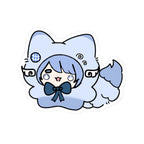 Kibbi Chibi Sticker