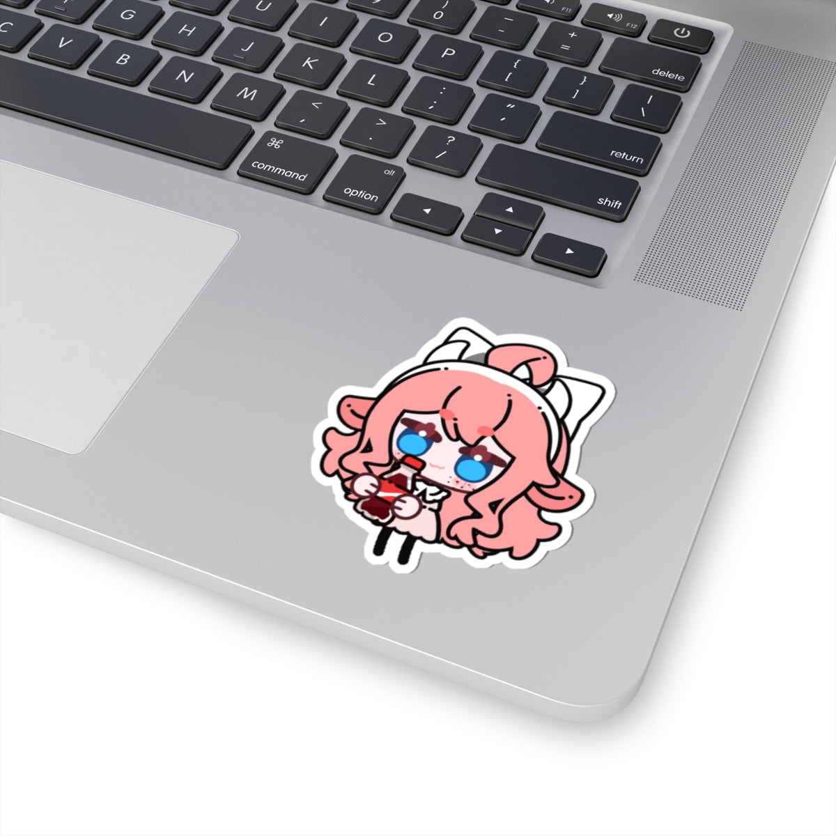StrawberryMilkMaid "Drink" Sticker