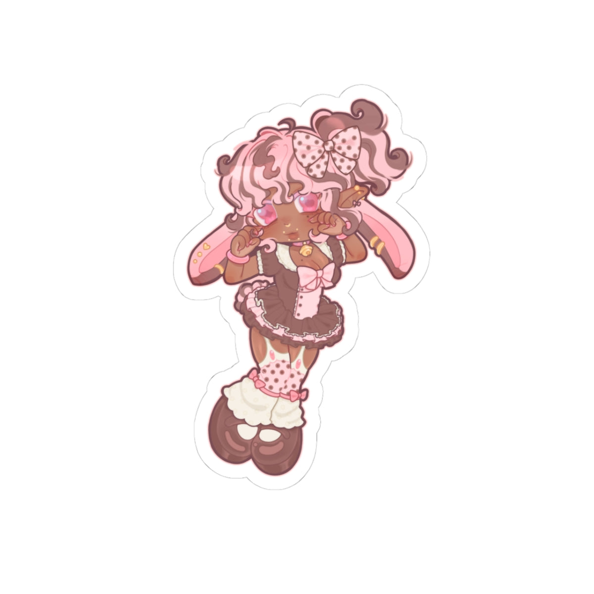 LIMITED Caramel "Chibi Maid" Sticker