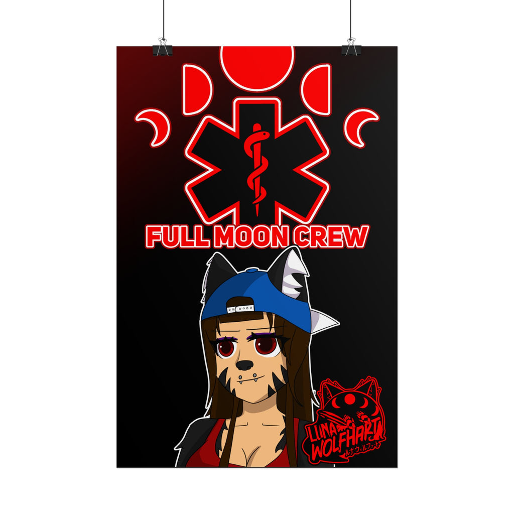 LunarLycanthrope "Full Moon Crew" Poster