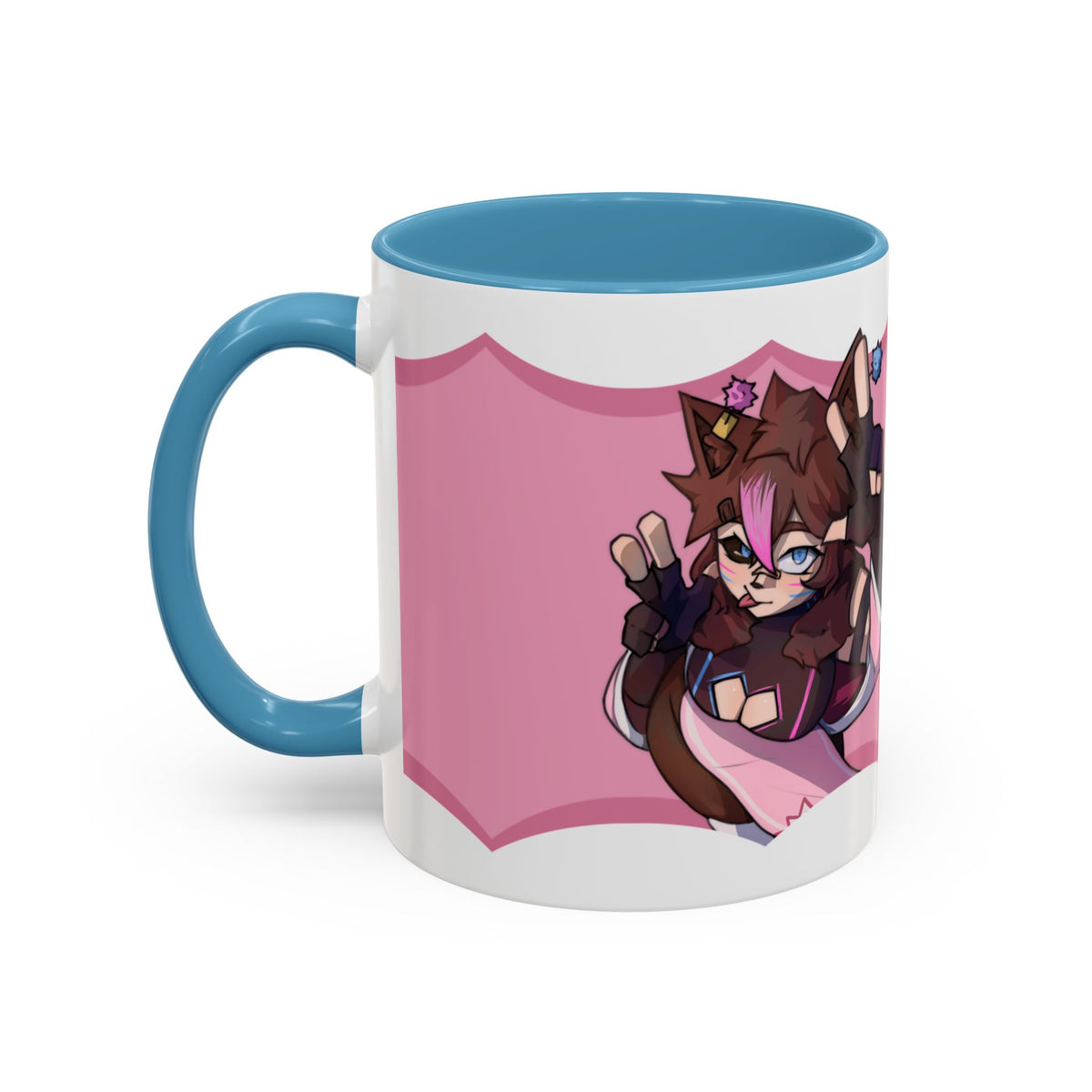 Neppix "Peace Sign" Mug - KatDragonz