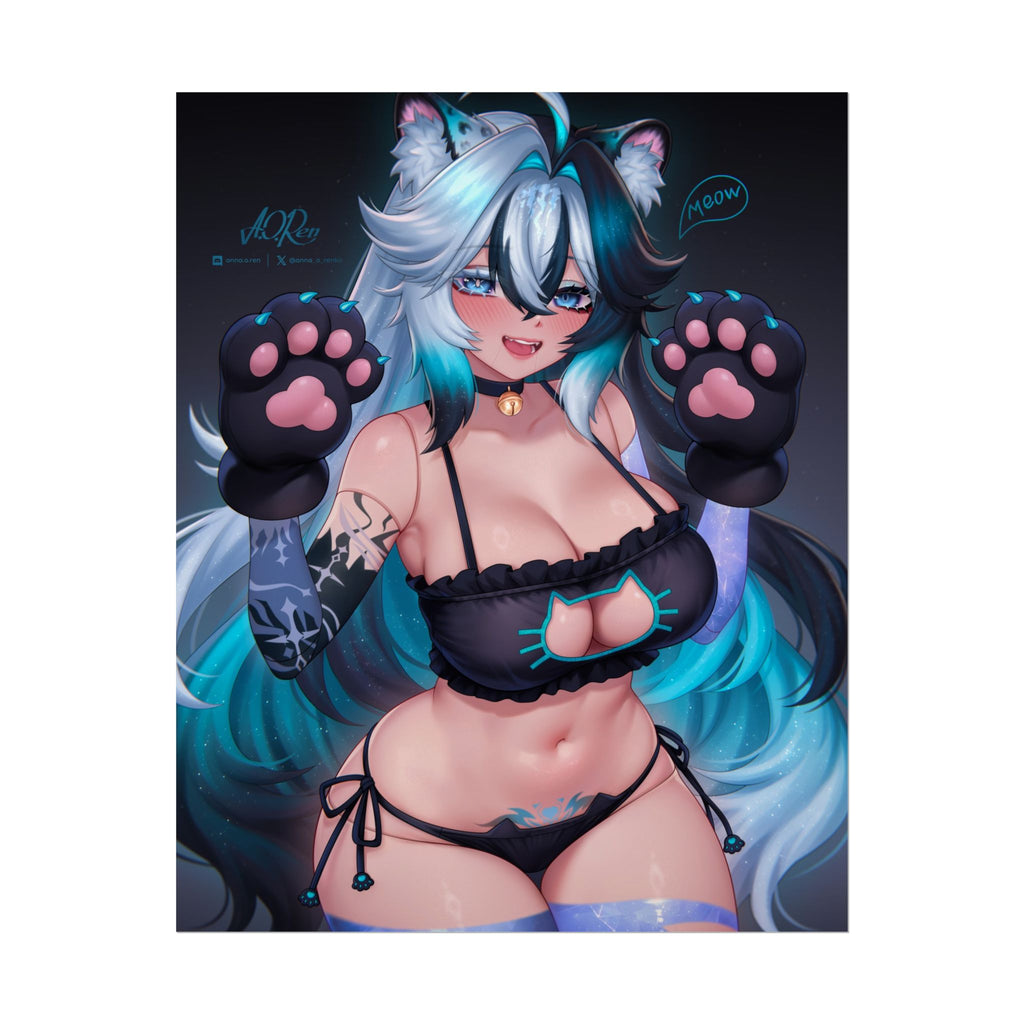 Mimi "Keyhole Kitty" Poster