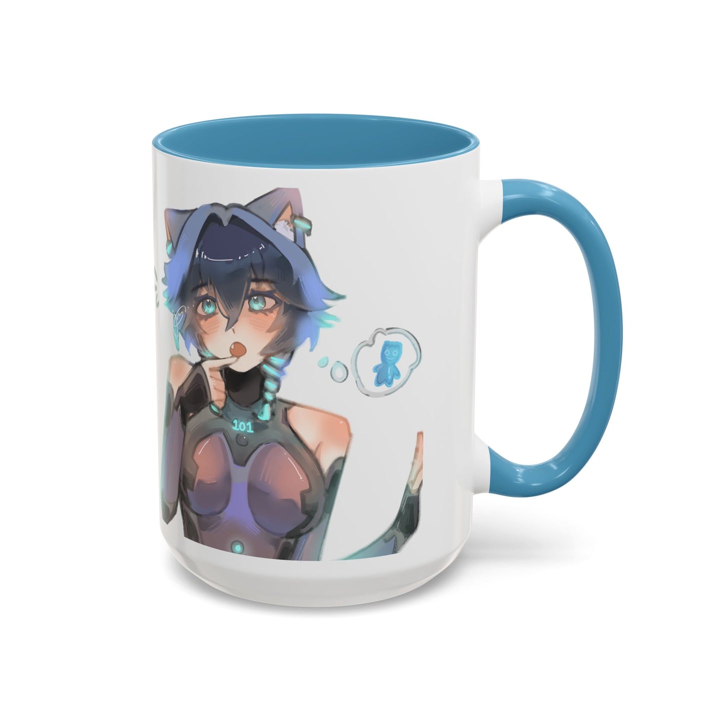 Eilucat Painted Mug