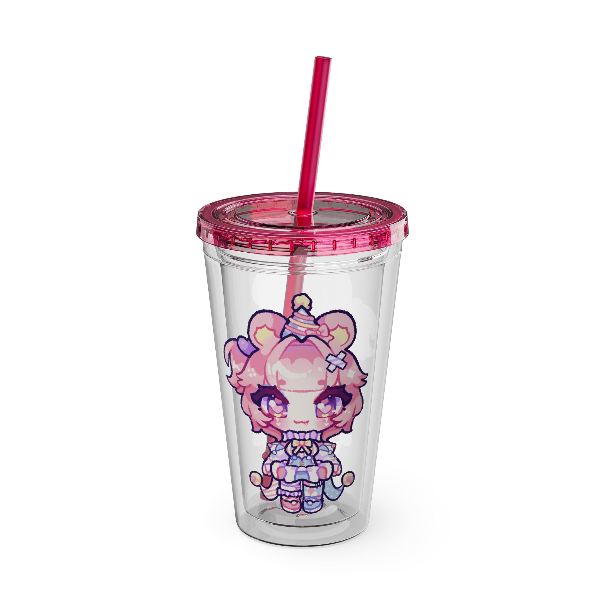 Pantsuwu "Jester" Acrylic Tumbler