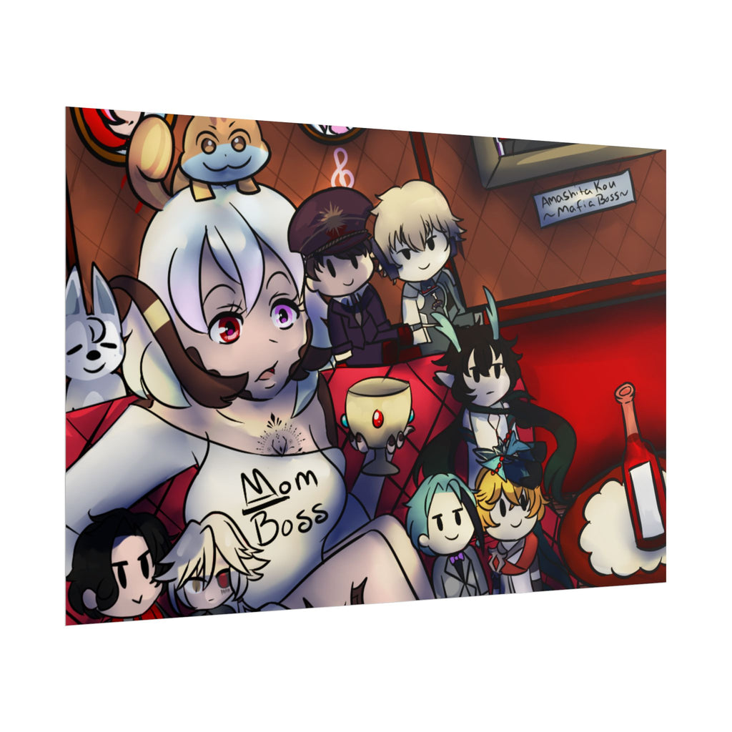 Kou Amashita "Mom Boss" Poster