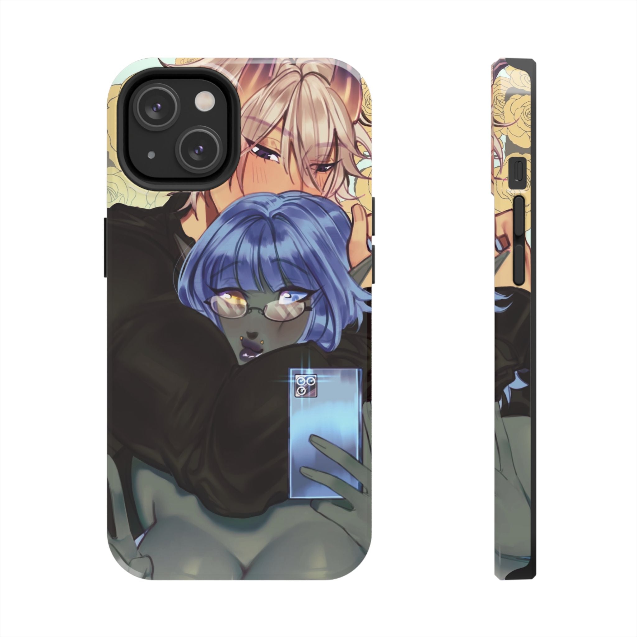 BasicallyVal "Selfie" Tough Phonecase