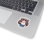 Stripy Luna "Talk To The Hand" Sticker