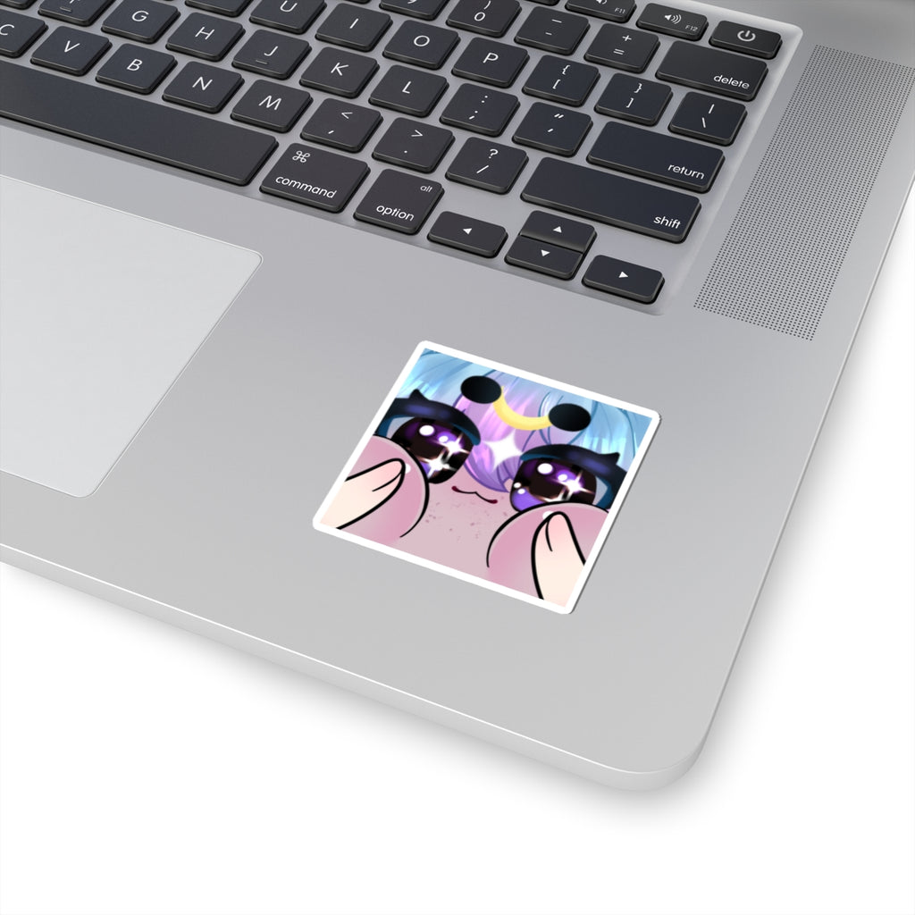 echosofferra "Cheek Squish" Sticker